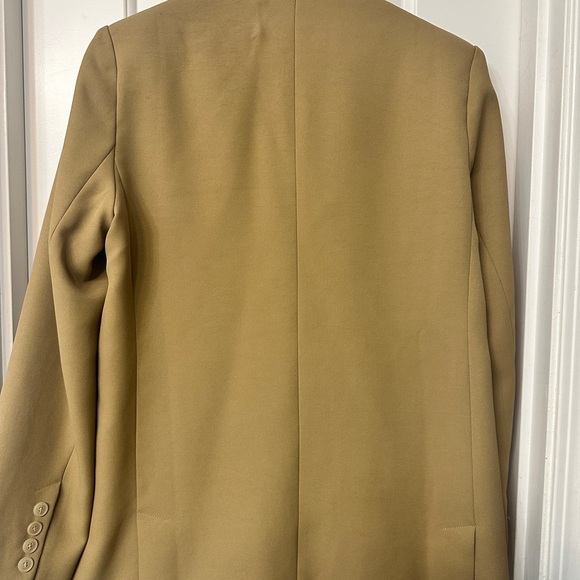 Tan Lightweight Boyfriend Blazer - Picture 3 of 4